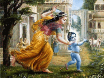  Chasing Lord Krishna 